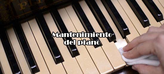 Cuidados básicos del piano
