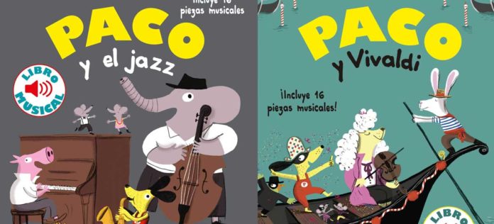 Colección de libros infantiles musicales Paco