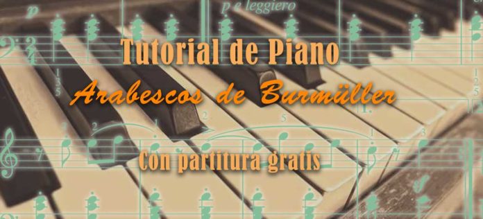 Aprende a tocar Arabescos de Burmüller al piano