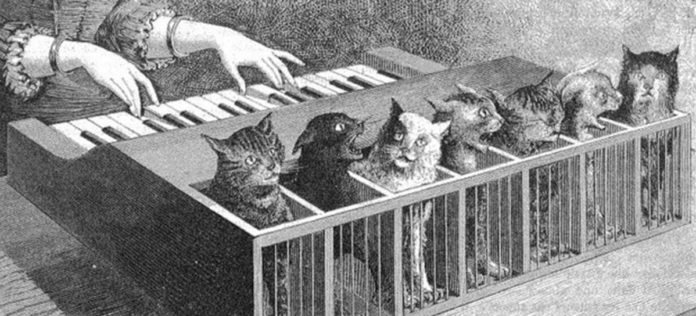 La leyenda del piano de gatos