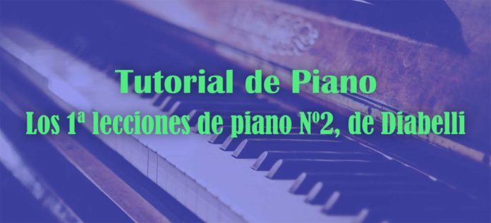 Primeras lecciones de piano Nº2 de Diabelli