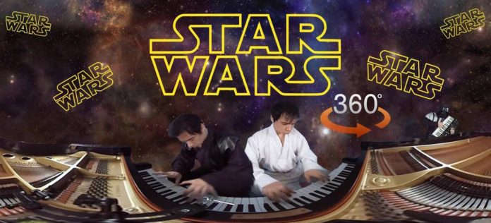 Medley de Star Wars al piano en vídeo 360º