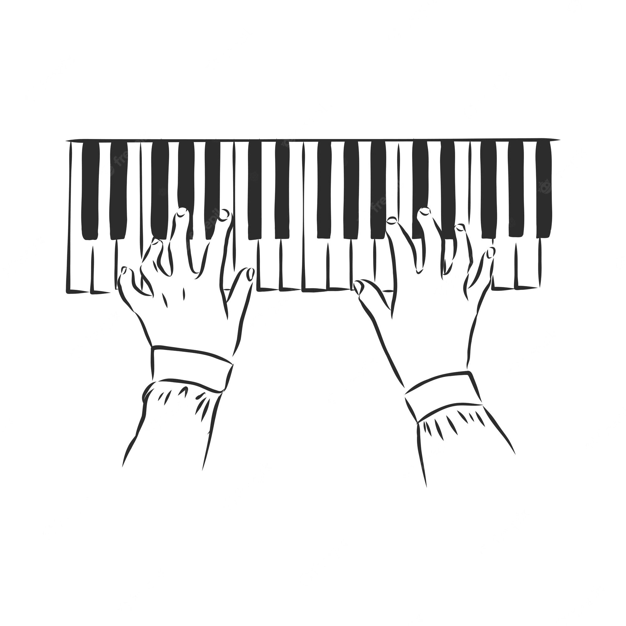 Teclas Pretas E Brancas De Piano E Tela De Tabuleiro. O Conceito De Cursos  Online Do Jogo Para Piano. Natal Foto de Stock - Imagem de chave, oitava:  250573240