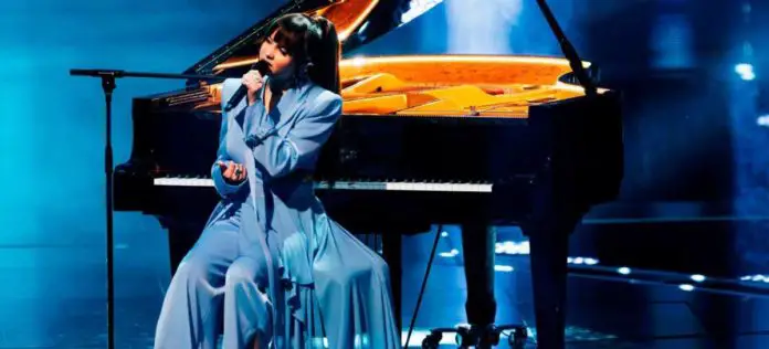 El piano que tocó solo en Eurovisión