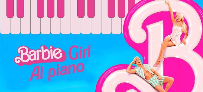 BSO de barbie girl al piano