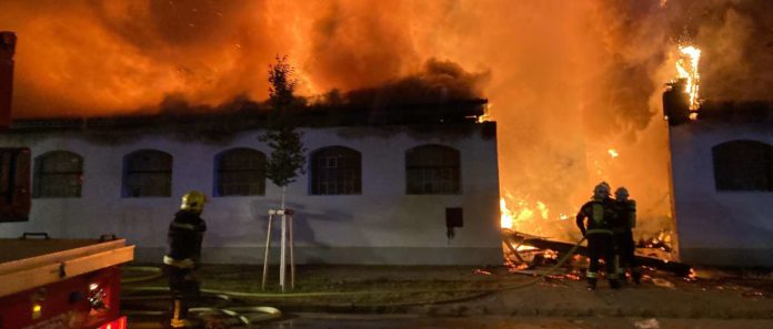 Incendio en la fábrica de Bosendorfer