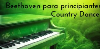 Aprende a tocar piezas fáciles de Beethoven. Country Dance.